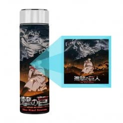 Mily Attack On Titan Eren Titan Form Temperature Display Thermal Bottle Lifestyle