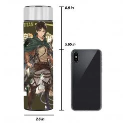 Mily Lifestyle Attack On Titan Eren Temperature Display Thermal Bottle