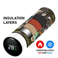 Mily Lifestyle Attack On Titan Eren Temperature Display Thermal Bottle 11 Mily Lifestyle Attack On Titan Eren Temperature Display Thermal Bottle