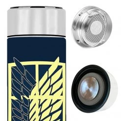 Mily Attack On Titan Scouting Legion Temperature Display Thermal Bottle 10 Mily Attack On Titan Scouting Legion Temperature Display Thermal Bottle