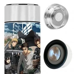 Mily Lifestyle Attack On Titan Main Four Temperature Display Thermal Bottle