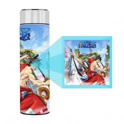 Mily One Piece Luffy And Zoro Samurai Temperature Display Thermal Bottle 9 Mily One Piece Luffy And Zoro Samurai Temperature Display Thermal Bottle