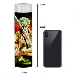 Mily Lifestyle One Piece Zoro Temperature Display Thermal Bottle