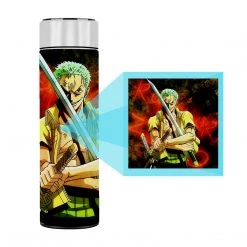 Mily Lifestyle One Piece Zoro Temperature Display Thermal Bottle