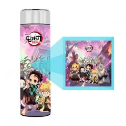 Mily Demon Slayer Chibi Characters Shrine Temperature Display Thermal Bottle Lifestyle