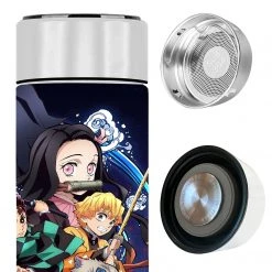 Mily Demon Slayer Characters Water Style Temperature Display Thermal Bottle