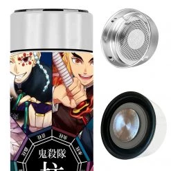 Mily Demon Slayer Hashira Wisteria Temperature Display Thermal Bottle