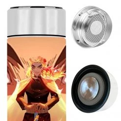 Mily Lifestyle Demon Slayer Rengoku Flame Temperature Display Thermal Bottle