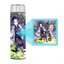 Mily Lifestyle Demon Slayer Shinobu And Mitsuri Temperature Display Thermal Bottle