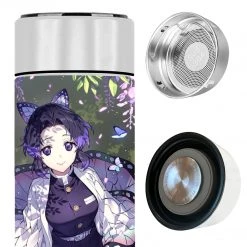 Mily Lifestyle Demon Slayer Shinobu And Mitsuri Temperature Display Thermal Bottle