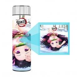 Mily Demon Slayer Nezuko Snow Temperature Display Thermal Bottle Lifestyle
