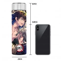 Mily Demon Slayer Inosuke Temperature Display Thermal Bottle
