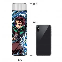Mily Demon Slayer Main Four Breathing Styles Temperature Display Thermal Bottle Lifestyle