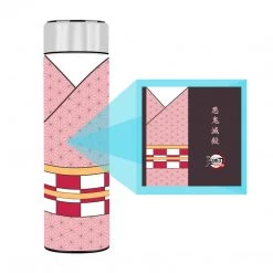 Mily Demon Slayer Nezuko Kimono Temperature Display Thermal Bottle Lifestyle