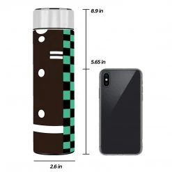 Mily Lifestyle Demon Slayer Tanjiro Haori Temperature Display Thermal Bottle