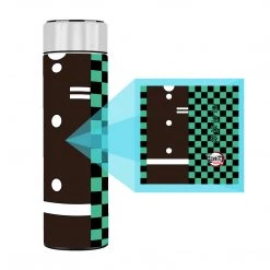Mily Lifestyle Demon Slayer Tanjiro Haori Temperature Display Thermal Bottle