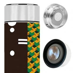 Mily Demon Slayer Giyu Haori Temperature Display Thermal Bottle