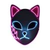 Mily Apparel Demon Slayer Sabito Pink Light Up Mask Display