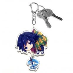 Mily Demon Slayer Giyu Dangle Acrylic Keychain Accessories