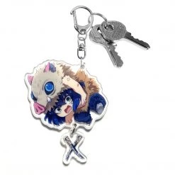 Mily Accessories Demon Slayer Inosuke Dangle Acrylic Keychain