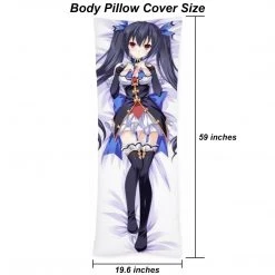 Mily Hyperdimension Neptunia Noire Black Heart Body Pillow Cover Lifestyle