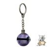 Mily Pokemon Cubone Crystal Ball Keychain