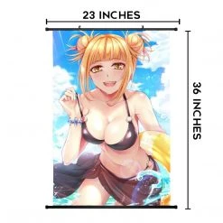 Mily My Hero Academia Himiko Toga Swimsuit 23 X 36 Inch Wall Scroll Poster 6 Mily My Hero Academia Himiko Toga Swimsuit 23 X 36 Inch Wall Scroll Poster