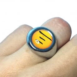 Mily Naruto Akatsuki Ring: Hidan Orange Accessories