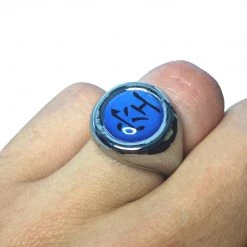 Mily Naruto Akatsuki Ring: Orochimaru Slate Blue 8 Mily Naruto Akatsuki Ring: Orochimaru Slate Blue