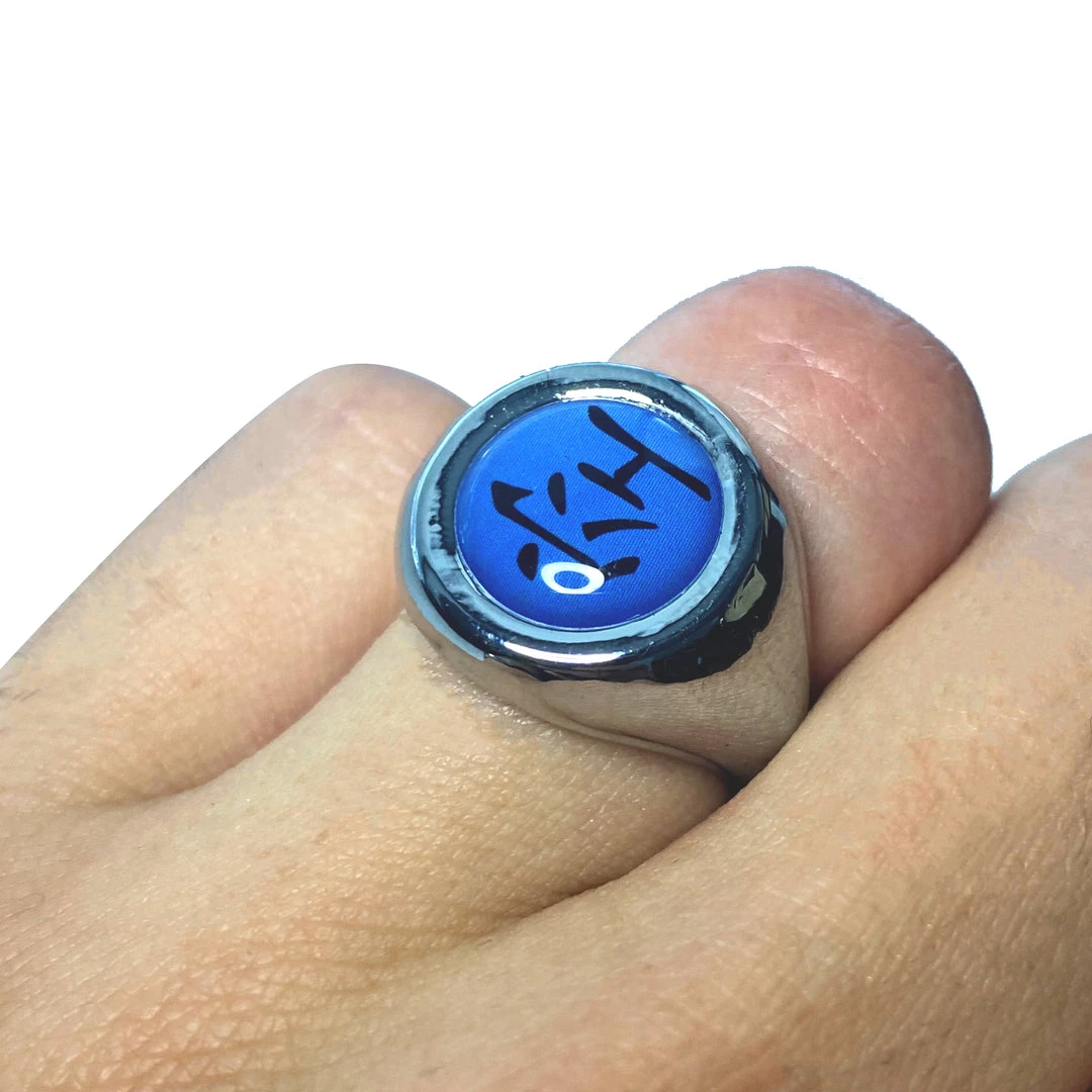Mily Naruto Akatsuki Ring: Orochimaru Slate Blue 5 Mily Naruto Akatsuki Ring: Orochimaru Slate Blue