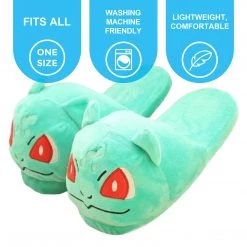 Mily Apparel Pokémon Bulbasaur Slippers