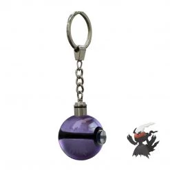 Mily Accessories Pokemon Darkrai Crystal Pokeball Keychain