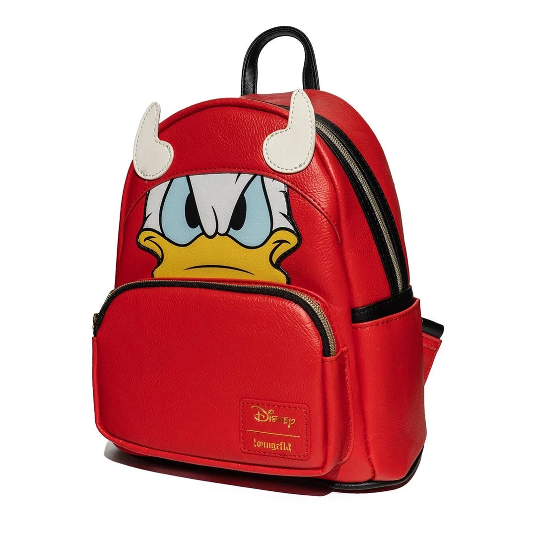 Entertainment Earth Accessories Disney Donald Duck Devil Donald Cosplay Loungefly Mini Backpack 4 Entertainment Earth Accessories Disney Donald Duck Devil Donald Cosplay Loungefly Mini Backpack