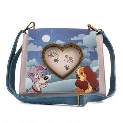 Accessories Disney Lady And The Tramp Wet Cement Loungefly Crossbody Bag