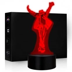 Mily Michael Jackson Acrylic LED Lamp Figures
