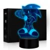 Mily Sonic The Hedgehog Sonic Thumbs Up Acrylic LED Lamp