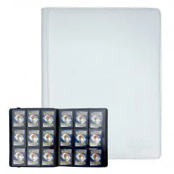 Mily Totem World White Stitched 9-Pocket Binder