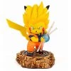 Mily Pokémon X Dragon Ball Super Saiyan 3 Pikachu Figures