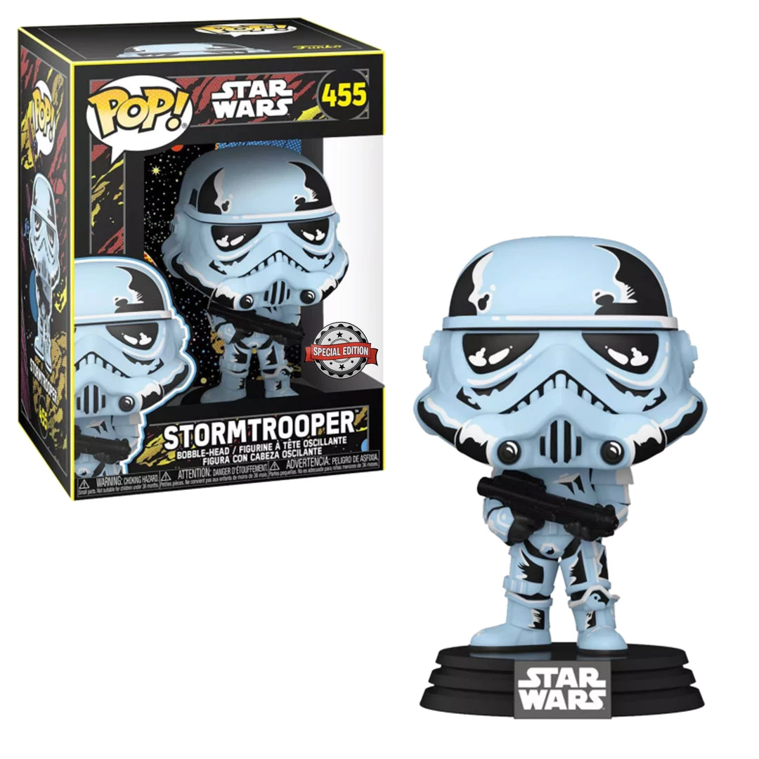 Funko Pop! #455 Star Wars Retro Series Stormtrooper - Special Edition 3 Funko Pop! #455 Star Wars Retro Series Stormtrooper - Special Edition