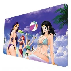 Mily TCG Supplies Magic: The Gathering Girls Beach Day 14 X 24 Inch Playmat