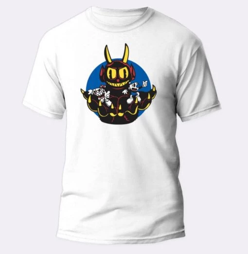 Ink Titan Apparel Cuphead With The Devil T-Shirt