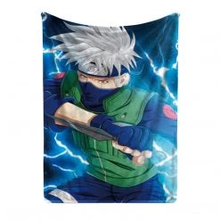 Mily Lifestyle Naruto: Shippuden Kakashi Lightning Blade Throw Blanket
