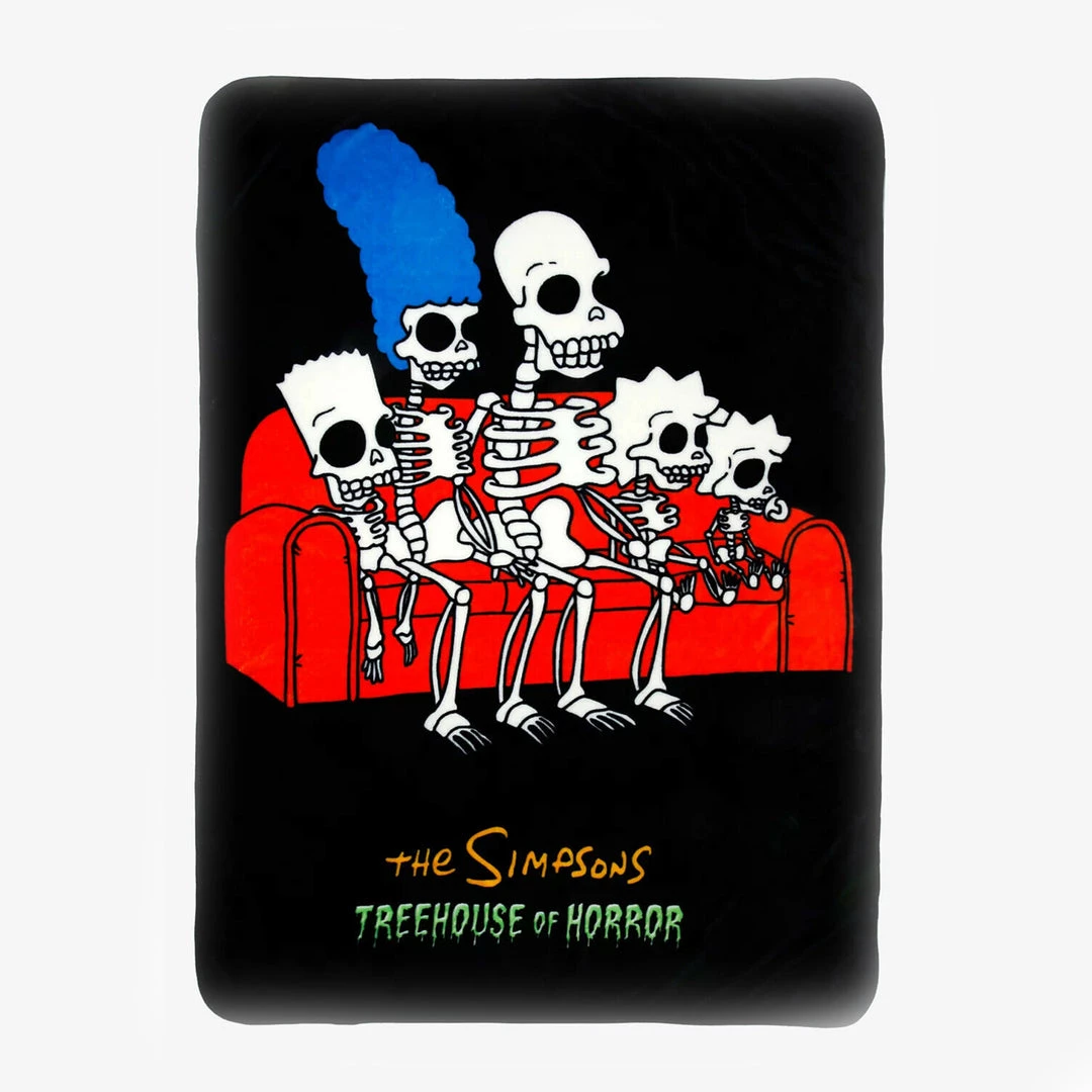 Hot Topic Simpsons Treehouse Of Horror Throw Blanket Lifestyle 3 Hot Topic Simpsons Treehouse Of Horror Throw Blanket Lifestyle