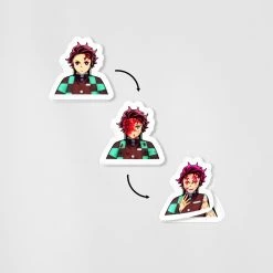 Mily Demon Slayer Tanjiro Final Battle Lenticular Sticker