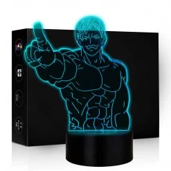 Mily 7 Deadly Sins Escanor Pointing Acrylic LED Lamp Figures
