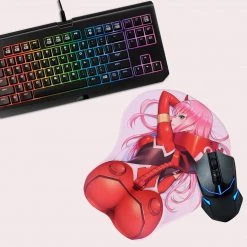 Mily Darling In The FranXX Zero Two Oppai Mouse Pad