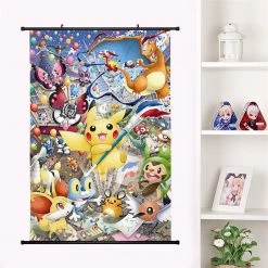 Mily Pokemon Paintbrush Collage 23 X 36 Inch Wall Scroll Poster 7 Mily Pokemon Paintbrush Collage 23 X 36 Inch Wall Scroll Poster