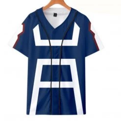 Mily Apparel My Hero Academia UA Sportswear Baseball Jersey