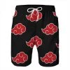 Mily Naruto: Shippuden Red Akatsuki Lounge Shorts Apparel 1 Mily Naruto: Shippuden Red Akatsuki Lounge Shorts Apparel