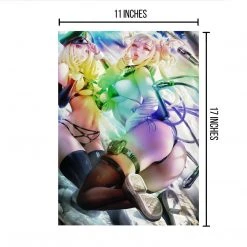 Mily My Hero Academia Toga & Camie Pin Up "11 X 17" Metallic Glossy Art Print Lifestyle 6 Mily My Hero Academia Toga & Camie Pin Up